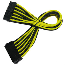 24pin Braid Sleeved PSU Power Extention Cable